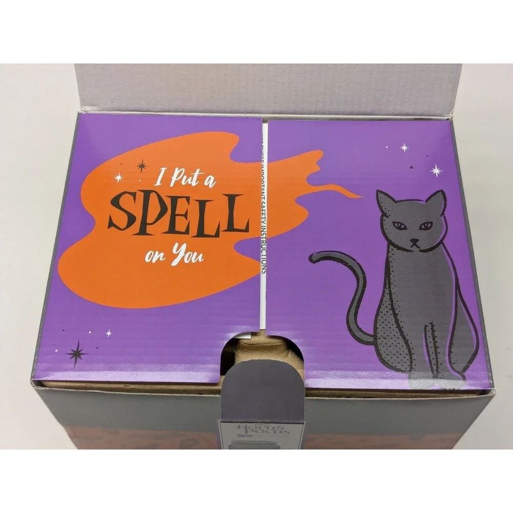 Scentsy Hocus Pocus Disney Retired Large Wax Warmer Halloween Projector Retired